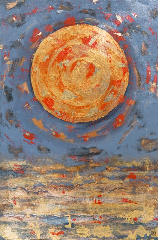 Mars Rising by artist Melissa Wen Mitchell-Kotzev